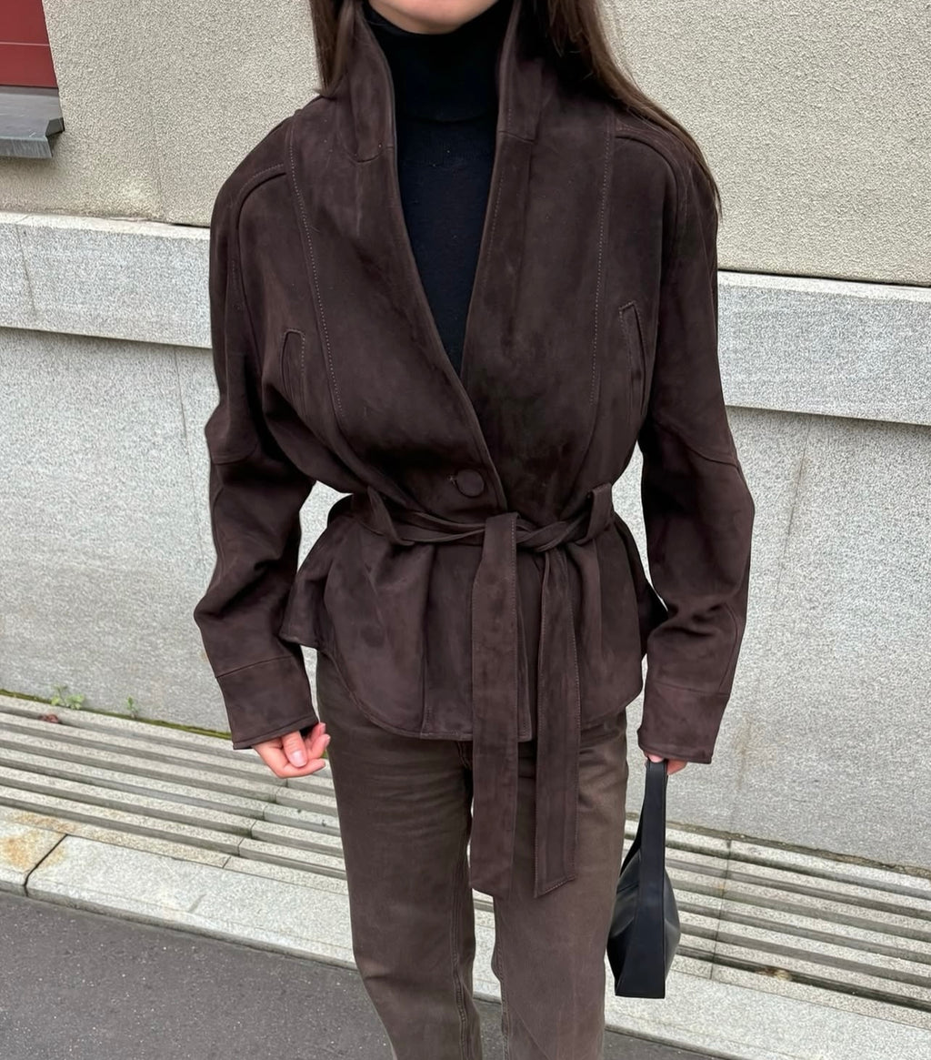 The Suede Wrap