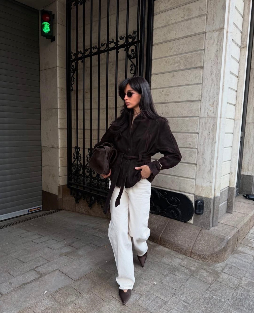 The Suede Wrap
