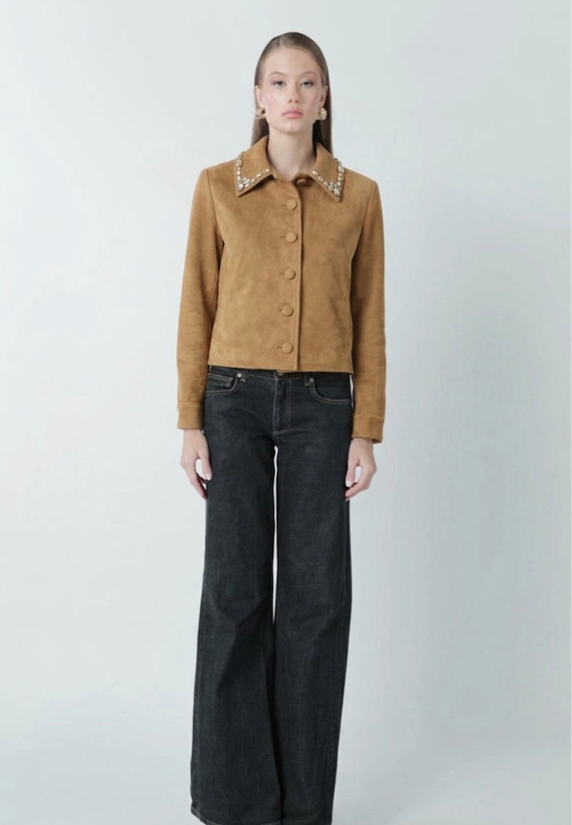 Embroidery Suede
