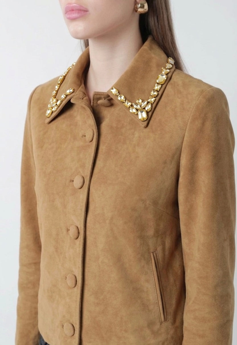 Embroidery Suede