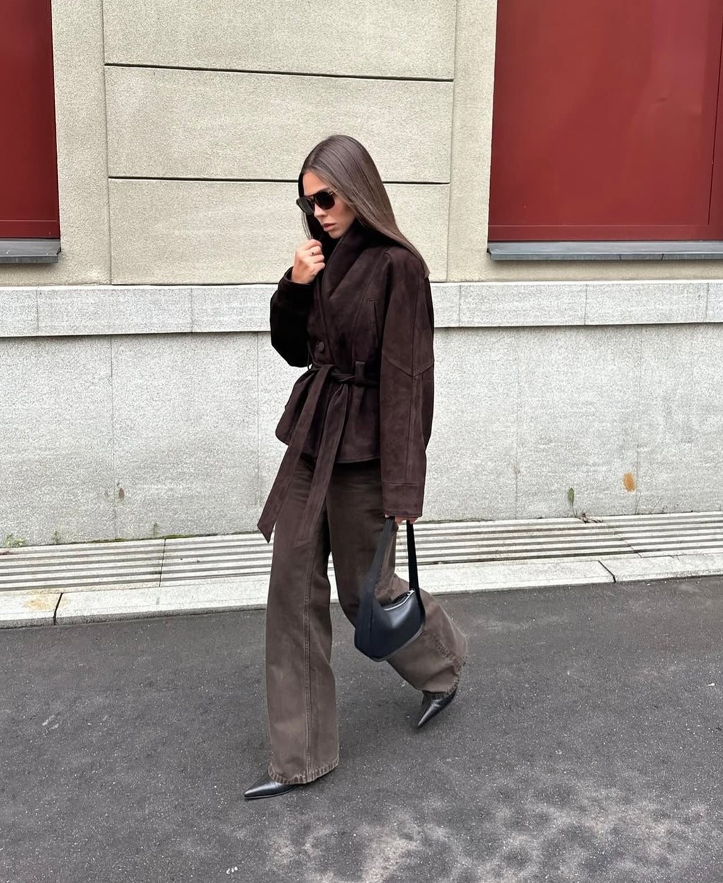 The Suede Wrap
