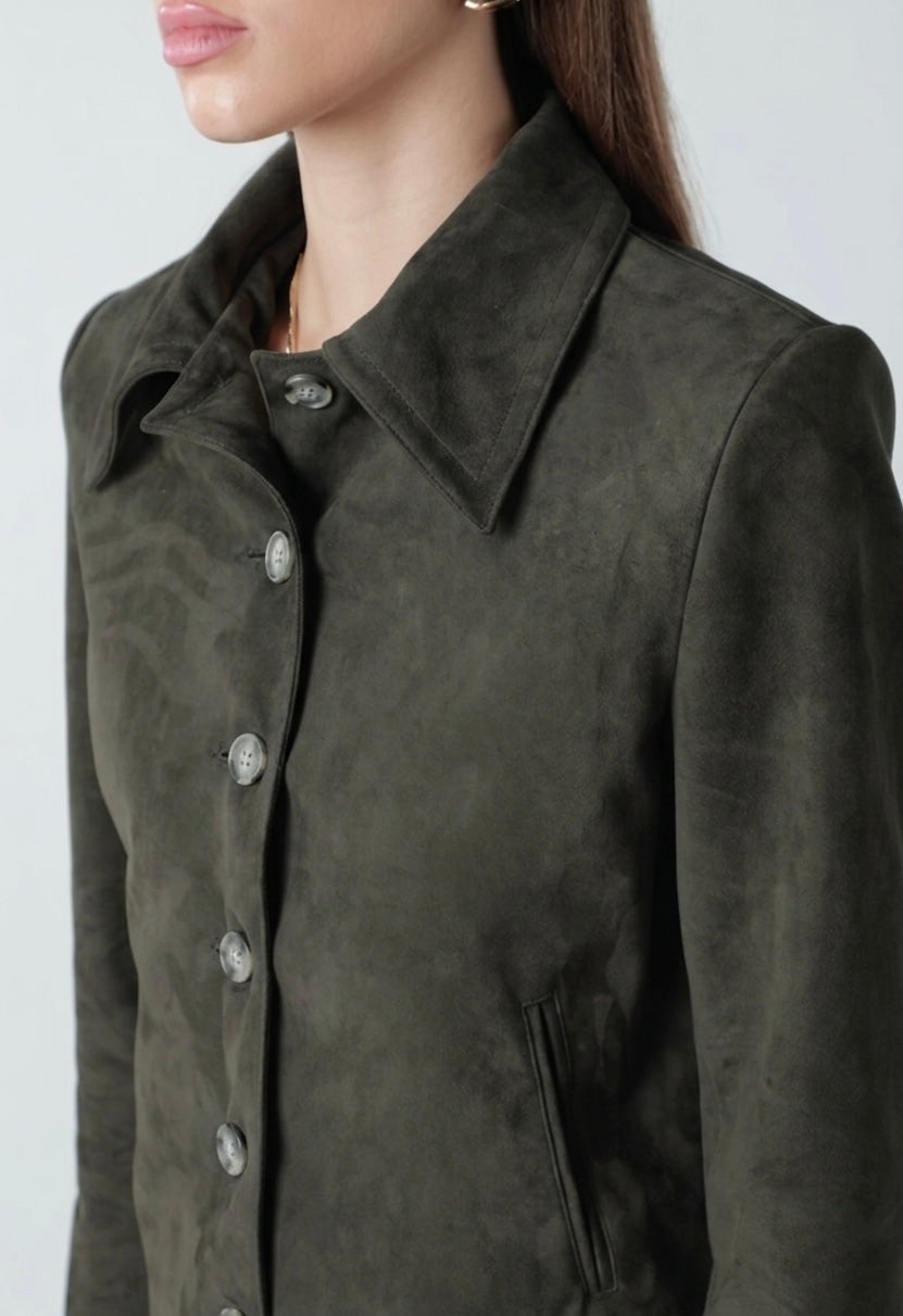 The buttoned jacket